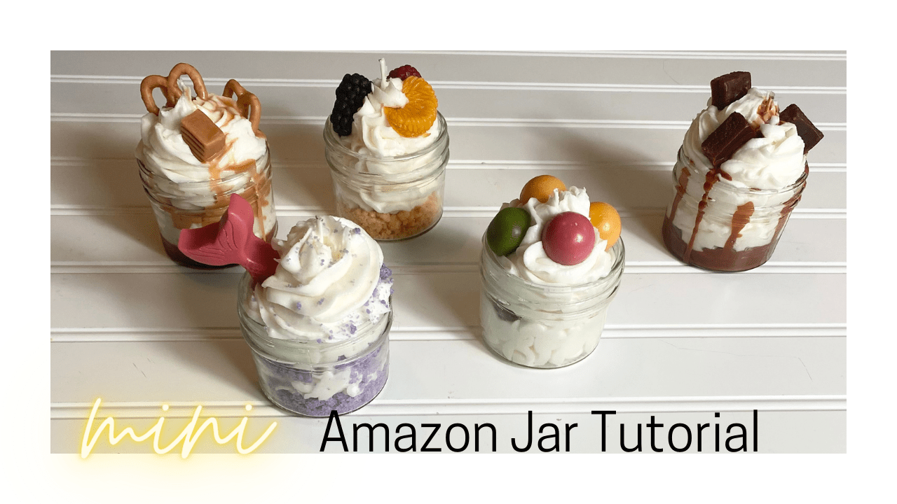 Mini Candle Jar Full Tutorial Step By Step Diamond Shine Soap