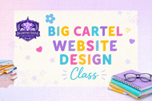 Big Cartel Website Setup & Design Zoom Replay