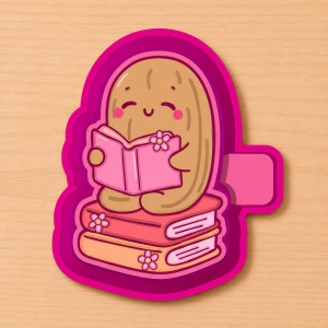 Pickle On Books Freshie