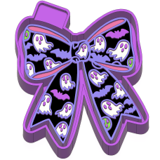 Boo Bow Fall Freshie Mold