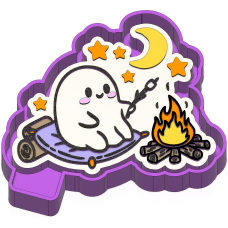 Boo Campfire Freshie Mold