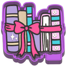 Bookish Freshie Mold