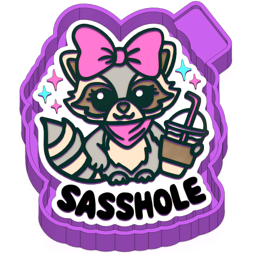 Sassy Coon Mold
