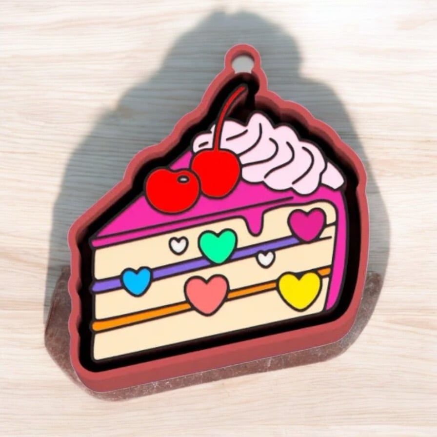 Cute Cake Freshie Mold
