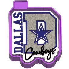 Dallas Cowboys Freshie Mold