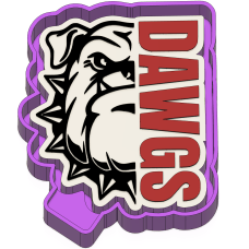 GA Dawgs Mold
