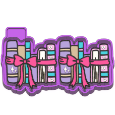 Bookish Vents (For Book Mold)