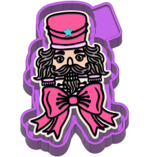 Nutcracker Freshie Mold