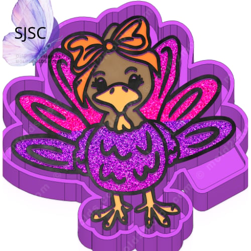 Sparkle Turkey Mold 