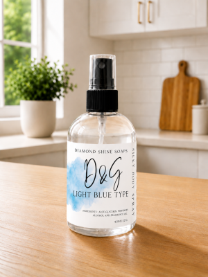 Light Blue Body Spray