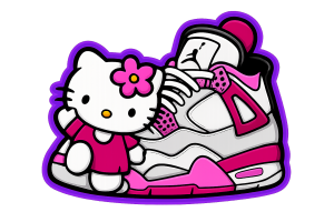 Hello Kitty Jordan Shoe