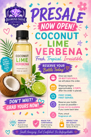 The Strongest Coconut Lime Verbena BBW Type