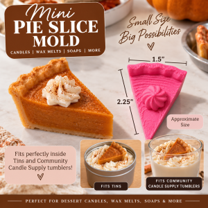 Mini Pie Slice Tiny Mold