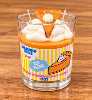 Vanilla Pumpkin Marshmallow 6oz Candle